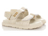 Dior White Dioract Sandals