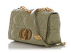 Dior Medium Pastel Green Lambskin Caro