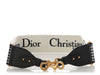 Dior Black and White Houndstooth 30 Montaigne Strap CD