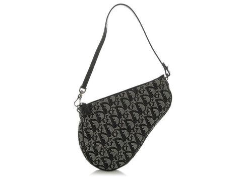 Dior Vintage Mini Diorissimo Trotter Saddle Bag