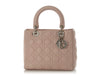 Dior Medium Pink Lambskin Lady Dior