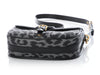 Dior Medium Gray Leopard Bobby Bag