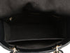 Christian Medium Black Lambskin Lady Dior
