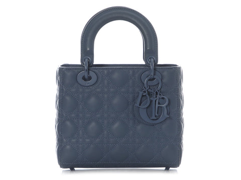 Dior Small Blue Ultra Matte Calfskin My ABCDior Lady Dior