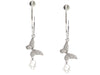 Dior Butterfly Monogram Hoop Earrings