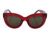 Céline Red Sunglasses