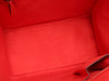 Céline Mini Red Drummed Calfskin Luggage