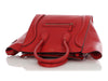 Céline Mini Red Drummed Calfskin Luggage