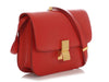 Céline Medium Red Classic Box Bag