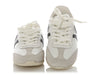 Celine White Triomphe Low Lace-Up Sneakers