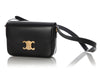 Celine Medium Black Shiny Calfskin Triomphe Bag