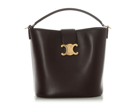 Celine Medium Deep Burgundy Louise