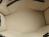 Celine Large Natural and Black Canvas Triomphe Cabas Tote