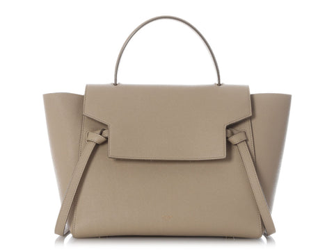 Celine Mini Light Taupe Belt Bag