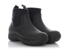 Celine Black Rubber and Neoprene Chelsea Ankle Boots