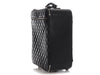 Chanel Black Quilted Distressed Calfskin Roller Carry-On Case
