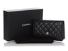 Chanel Black Quilted Caviar Wallet on Chain WOC