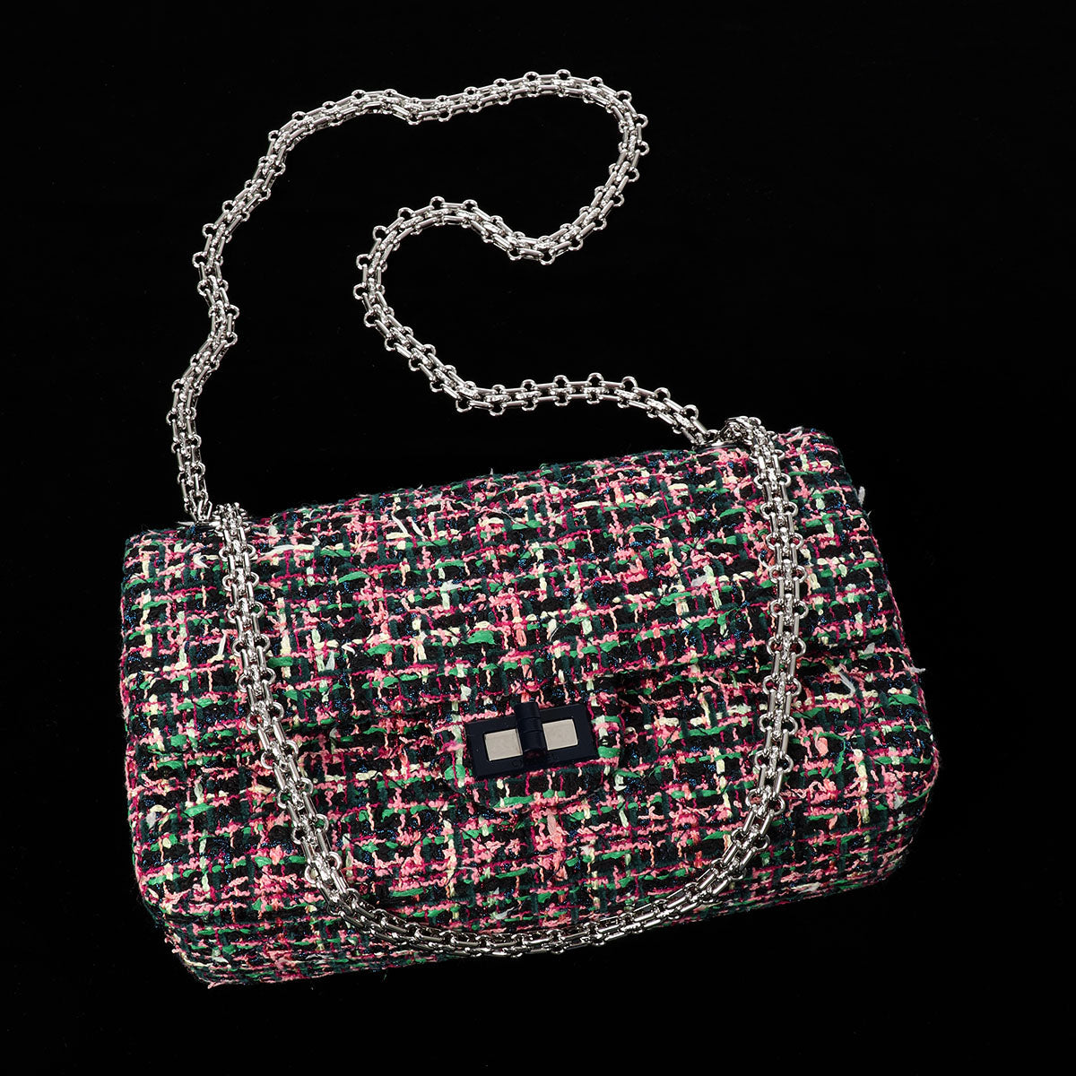 Chanel Reissue 225 Tweed Pastel Garden Party Flap – Coco Approved