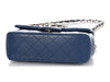 Chanel Mini Navy Blue Quilted Lambskin Rectangular Classic