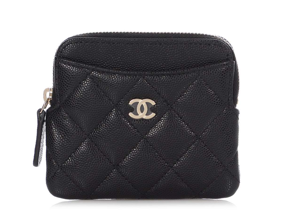 CHANEL, Bags, Chanel 9 Blue Credit Card Wallet
