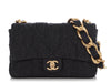 Chanel Small Black Denim Funky Town Flap