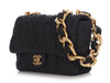 Chanel Small Black Denim Funky Town Flap