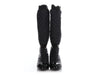 Chanel 2021 Black Quilted Nylon Convertible Boots