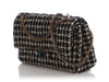 Chanel Black and Beige Tweed Reissue 225