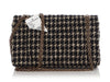 Chanel Black and Beige Tweed Reissue 225