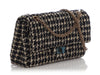 Chanel Black and Beige Tweed Reissue 225