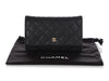 Chanel Black Quilted Caviar Wallet on Chain WOC