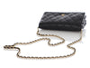 Chanel Black Quilted Caviar Wallet on Chain WOC