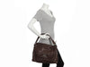 Chanel Brown Part-Quilted Lambskin 8 Knots Hobo