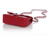 Chanel Mini Red Quilted Caviar Classic