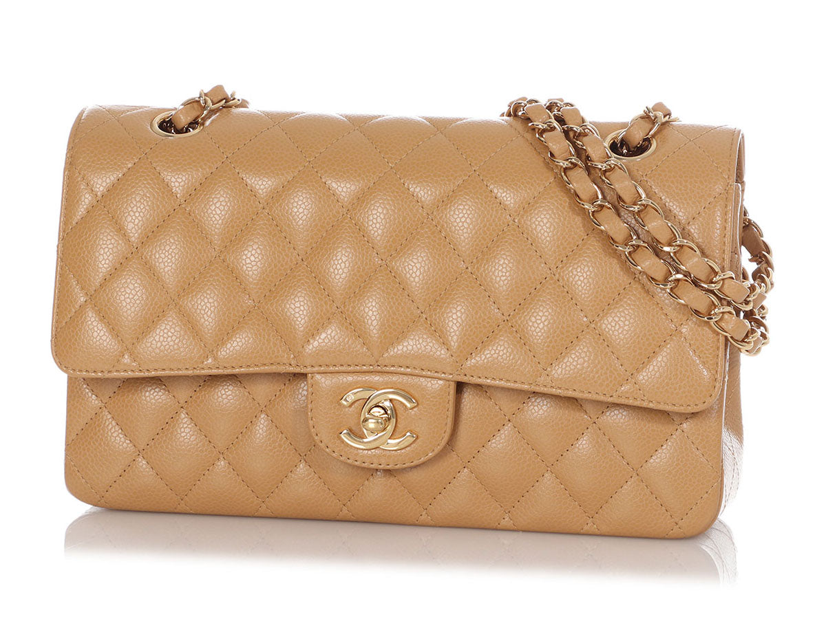 Chanel Coco Handle Flap Quilted Caviar Gold-tone Mini Black in Caviar  Leather with Antique Gold-tone - US