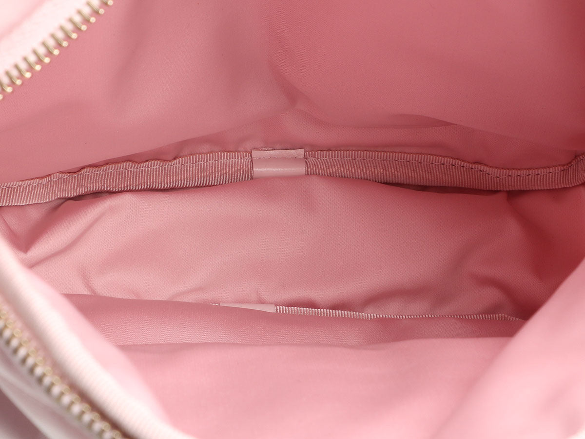 Chanel Pink Nylon Coco Neige Two-in-One Duffle/Backpack