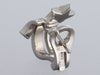 Chanel 18K White Gold Comète Etoile Filante Diamond Pierced Earrings