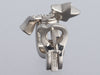 Chanel 18K White Gold Comète Etoile Filante Diamond Pierced Earrings