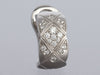 Chanel 18K White Gold Diamond Coco Crush Pierced Earrings