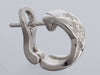 Chanel 18K White Gold Diamond Coco Crush Pierced Earrings