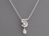 Chanel 18K White Gold Diamond Eternal No. 5 Pendant Necklace