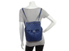 Chanel Small Blue Quilted Lambskin Urban Spirit Backpack
