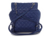 Chanel Small Blue Quilted Lambskin Urban Spirit Backpack