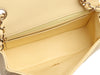 Chanel Mini Light Yellow Quilted Calfskin Classic