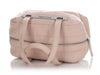 Chanel Vintage Pink/Light Beige Chocolate-Bar Quilted Caviar LAX Bowler Bag