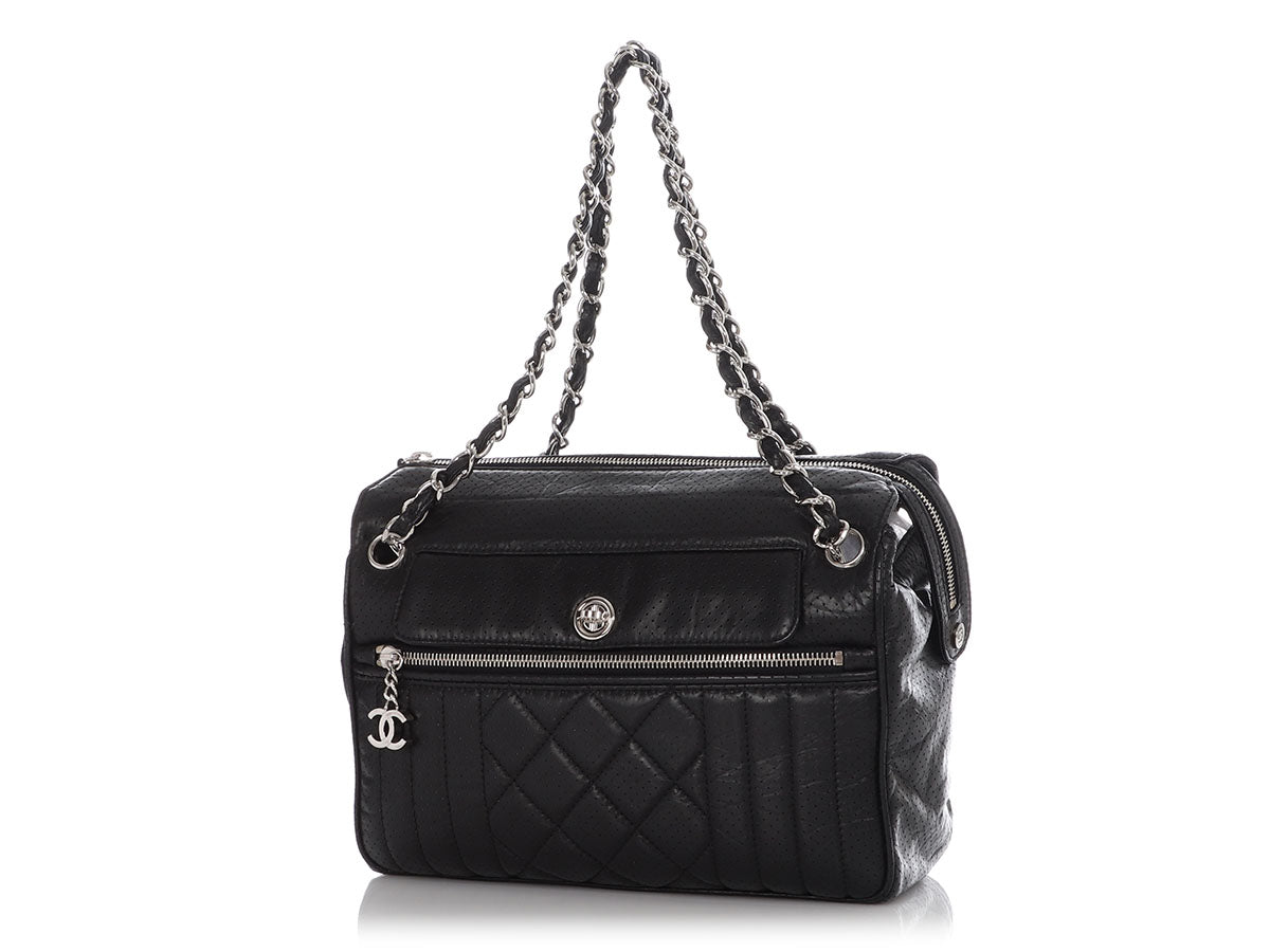 Chanel Vintage Perforated Leather Bag