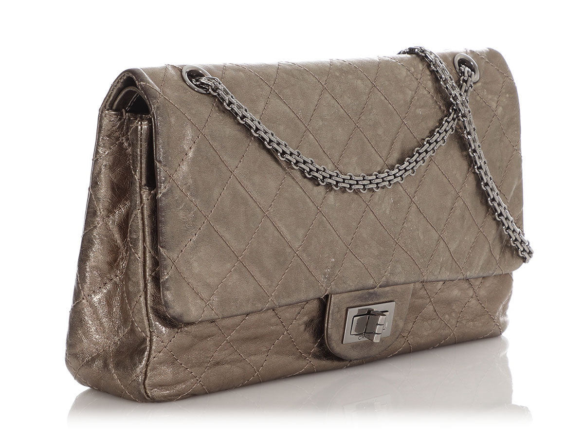 Chanel Mini Copper Pink Quilted Grained Calfskin Reissue by Ann's Fabulous Finds