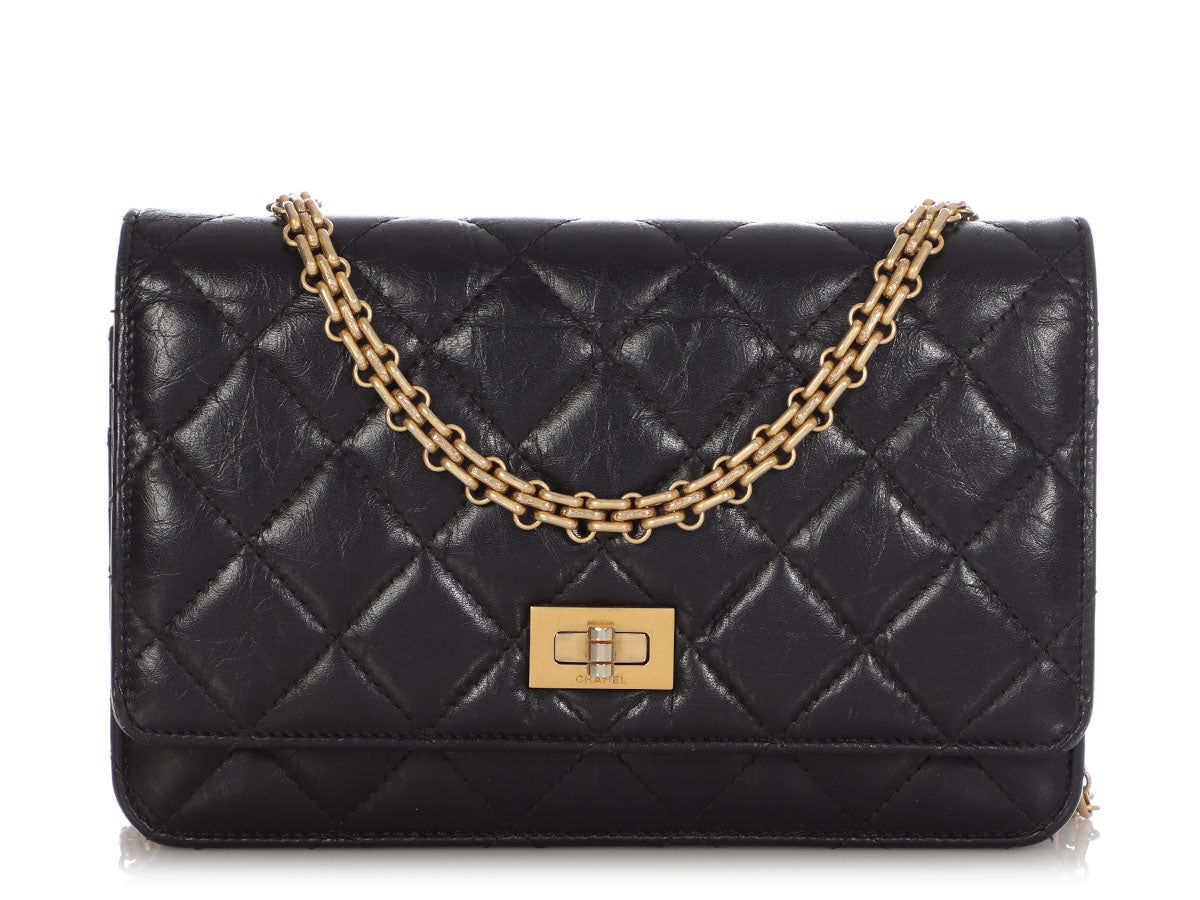 Chanel Wallet on Chain WOC Caviar Black Quilted Leather Bag w/Box –  Mightychic