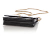 Chanel Black Quilted Distressed Calfskin Reissue Wallet on Chain WOC