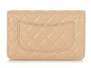 Chanel Beige Quilted Caviar Wallet on Chain WOC